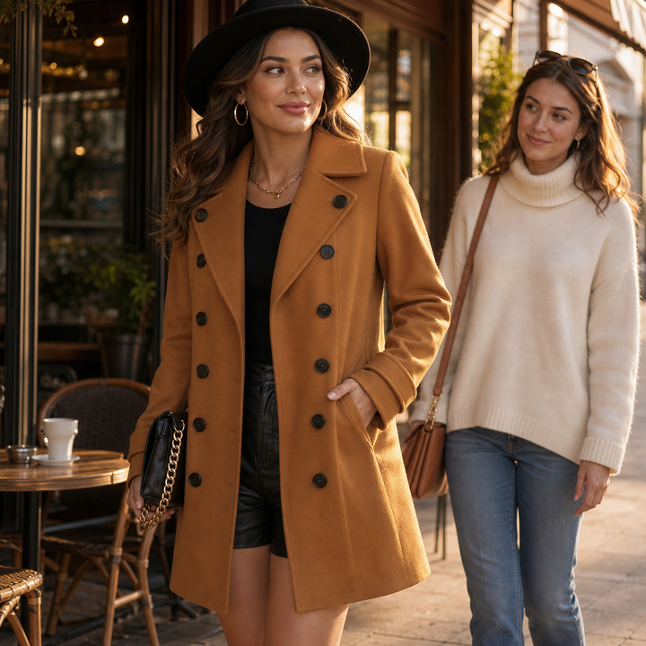 Overcoat & Co. | Relaxed Double-Breasted Wool-Blend Coat