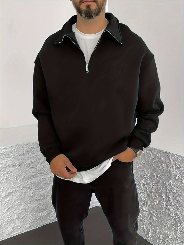 Nexus | Half-Zip Sweatshirt – Cozy Style for Everyday Wear