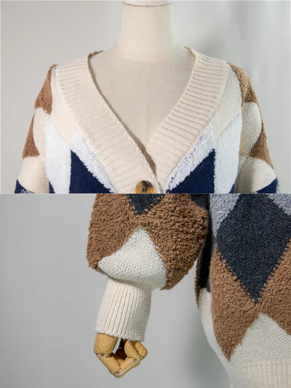 Mila | Oversized and Cozy Buttoned Knit Cardigan