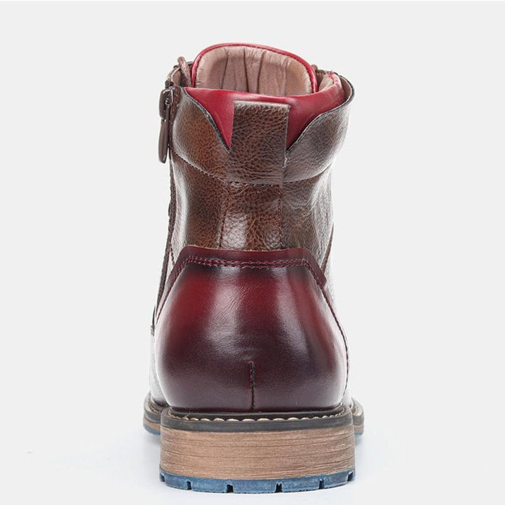 Victor | Premium Orthopedic Leather Oxford Men Boots