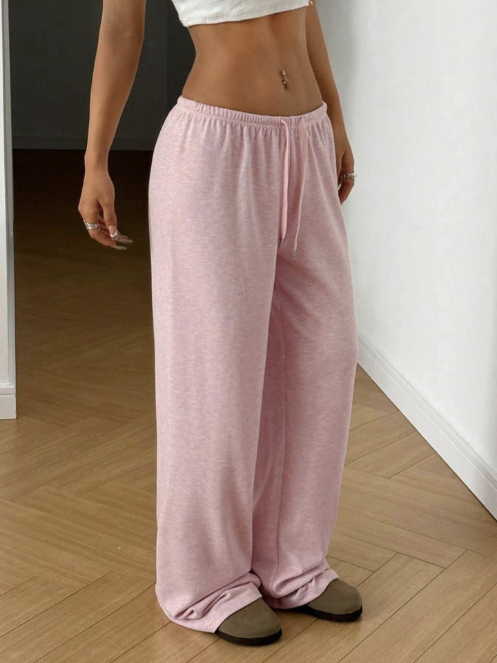 Willow | Soft and Comfortable Wide Leg Drawstring Sweatpants