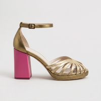 Nora | Chic And Comfortable Woven Block Heel Sandals