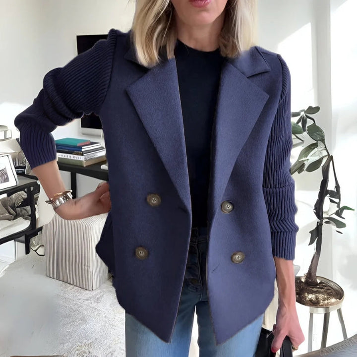 Victoria | Cozy And Sophisticated Knit Sweater Blazer