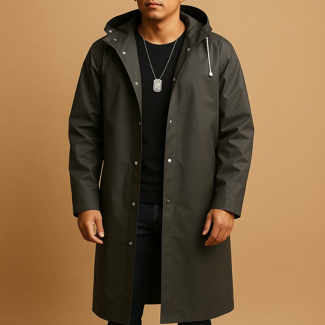 Luca | Long And Durable Waterproof Rain Jacket