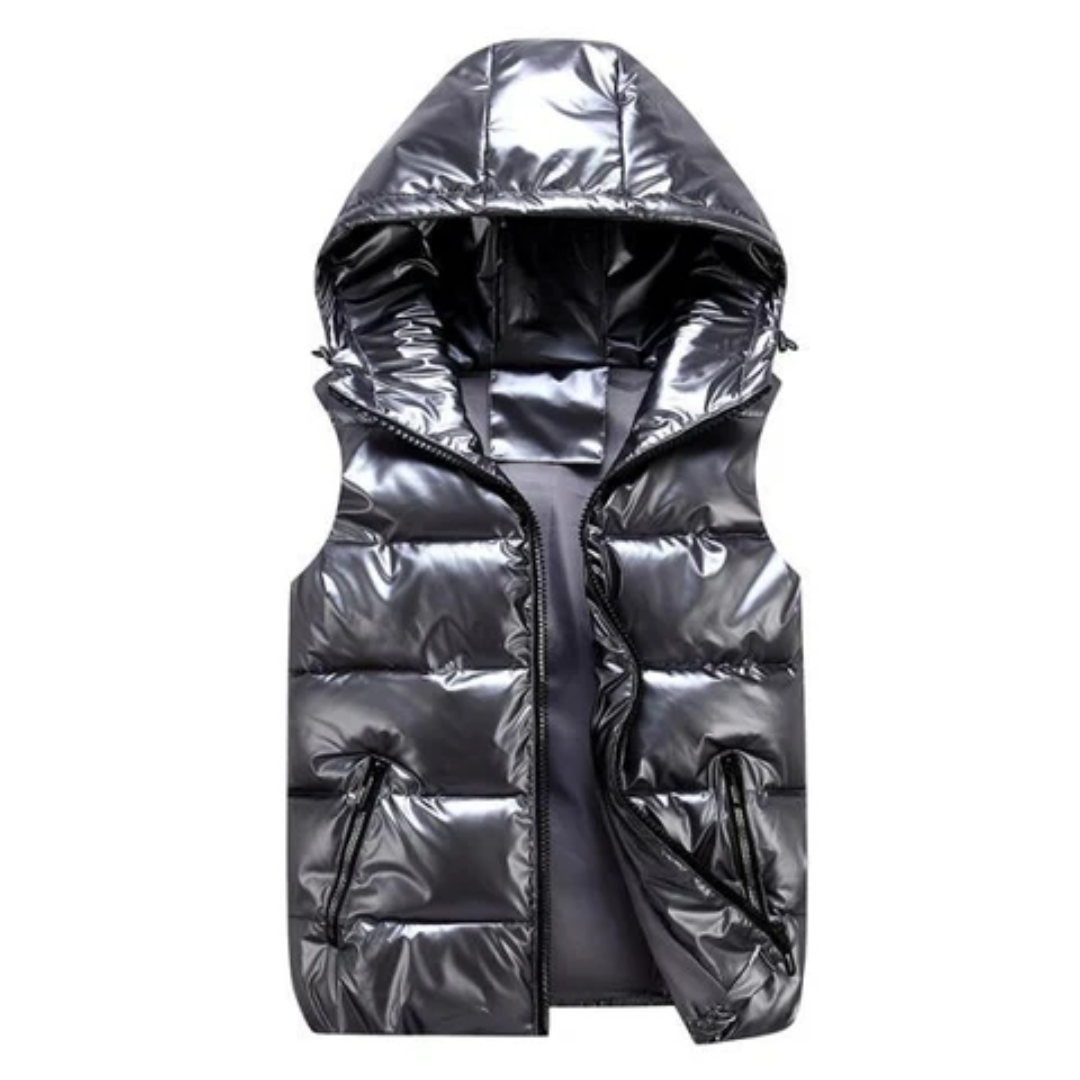 Rainer | Insulated Hooded Vest – Stylish Warmth for Everyday