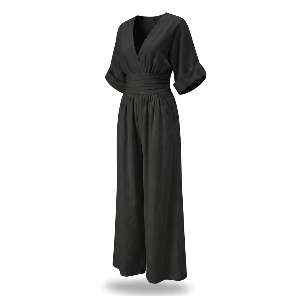 Wynter | Wide-Leg Jumpsuit – Flowing Elegant Design for Women