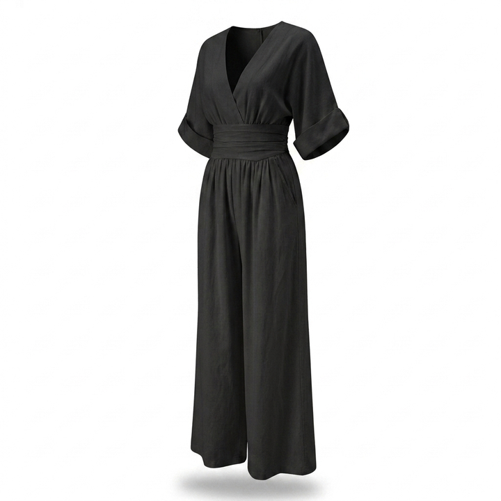 Wynter | Wide-Leg Jumpsuit – Flowing Elegant Design for Women