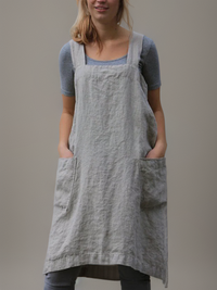 Sophie | Practical And Stylish Cotton Cross-Back Apron