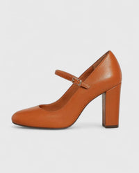 Camille | Refined And Versatile Strap Block Heel Shoes