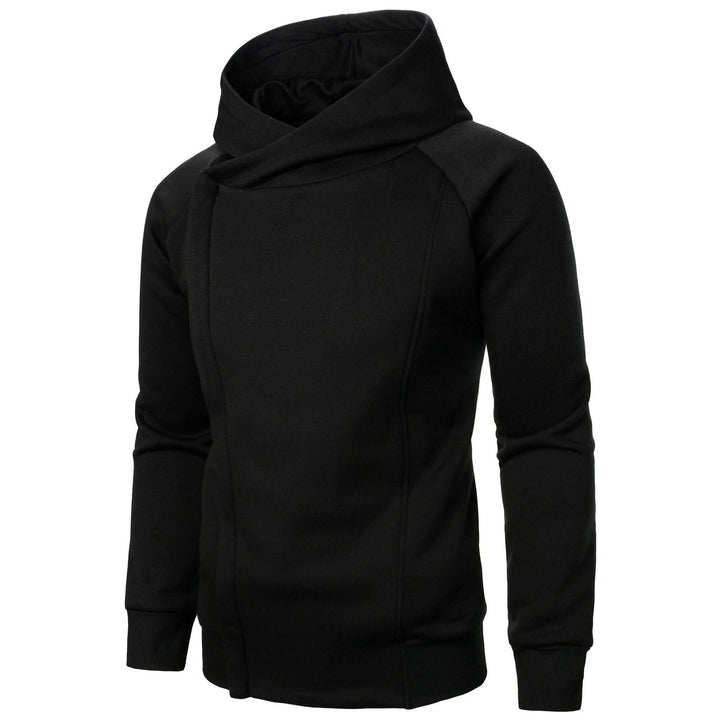 CROSSFIELD | Asymmetric Zip Hoodie – Modern Urban Style for Men