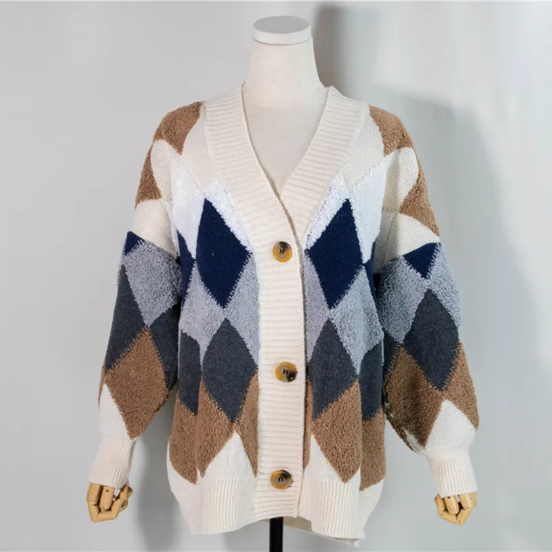 Mila | Oversized and Cozy Buttoned Knit Cardigan