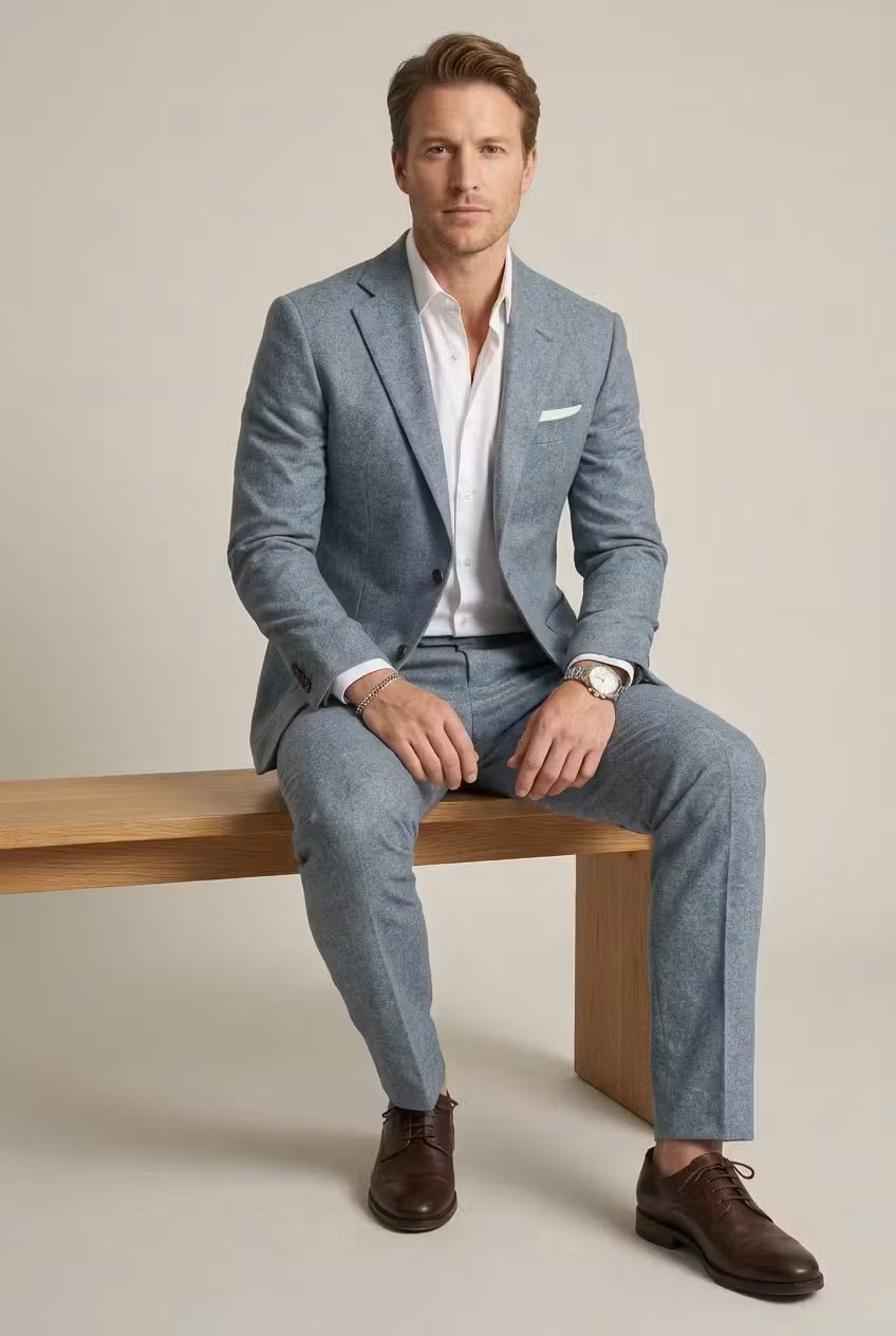 Niklas | Slim-Fit Nylon Two-Piece Suit for Men
