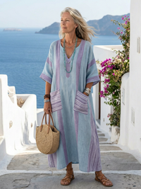 Isabella | Stylish and Comfortable Cotton Midi Dress