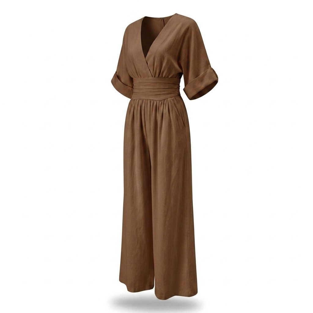 Wynter | Wide-Leg Jumpsuit – Flowing Elegant Design for Women