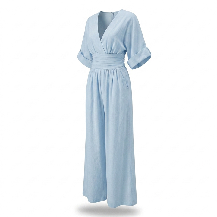 Wynter | Wide-Leg Jumpsuit – Flowing Elegant Design for Women
