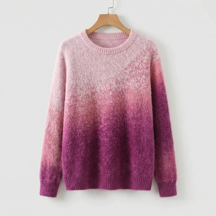 Luca | Knit Sweater – Gradient Style voor Dames