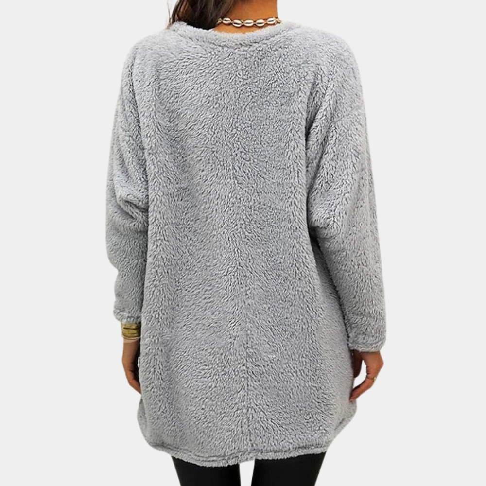 Chloe | Relaxed and Comfortable Women's Pocket Sweatshirt