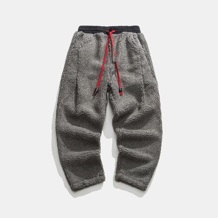 Cozy | Fleece Sweatpants with Drawstring and Pockets