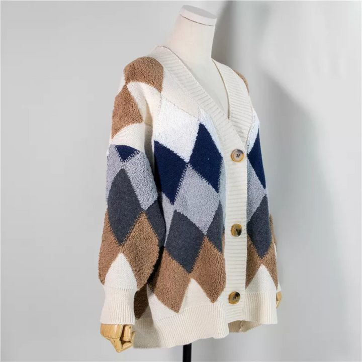 Mila | Oversized and Cozy Buttoned Knit Cardigan