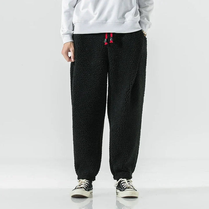 Cozy | Fleece Sweatpants with Drawstring and Pockets