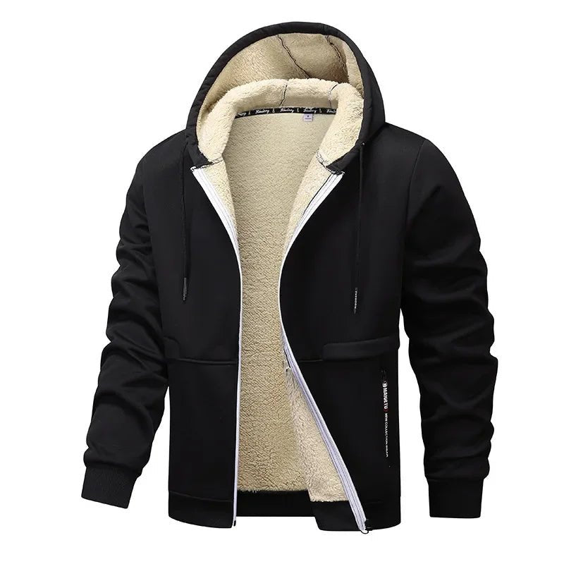 Luca | Fleece Jacket for Men – Casual Style for Winter