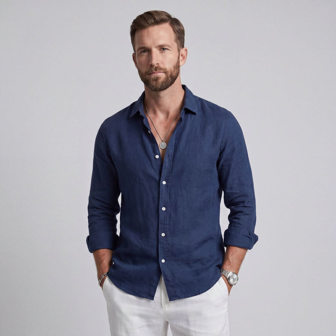Lumen | Summer Shirt – Effortless Loose Fit for Men