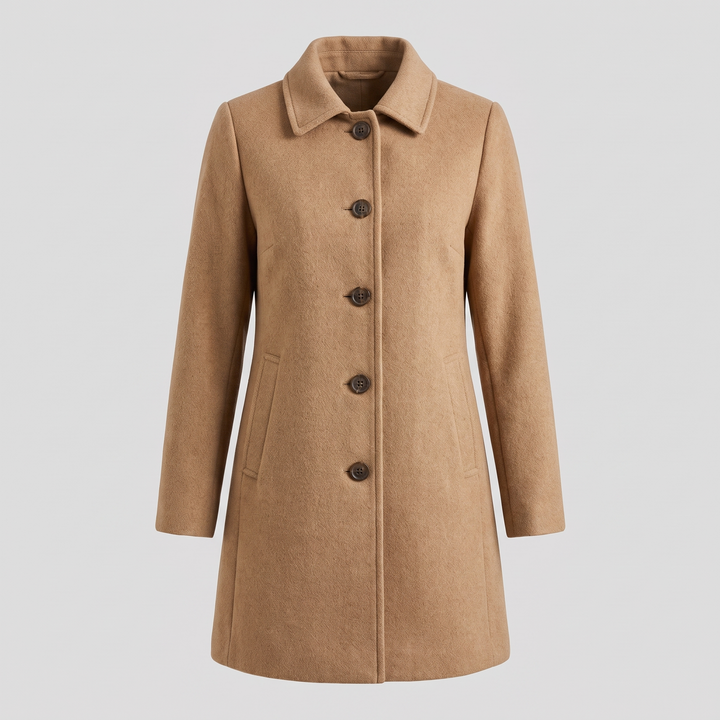 Clara | Heritage Wool Coat – Elegant Tailored Style for Women