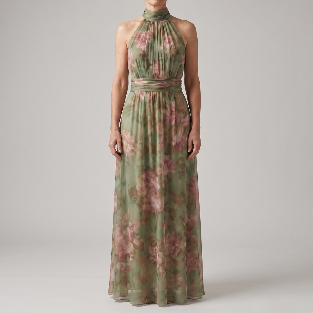 Delilah | Midi Dress – Flattering Halter Style for Women