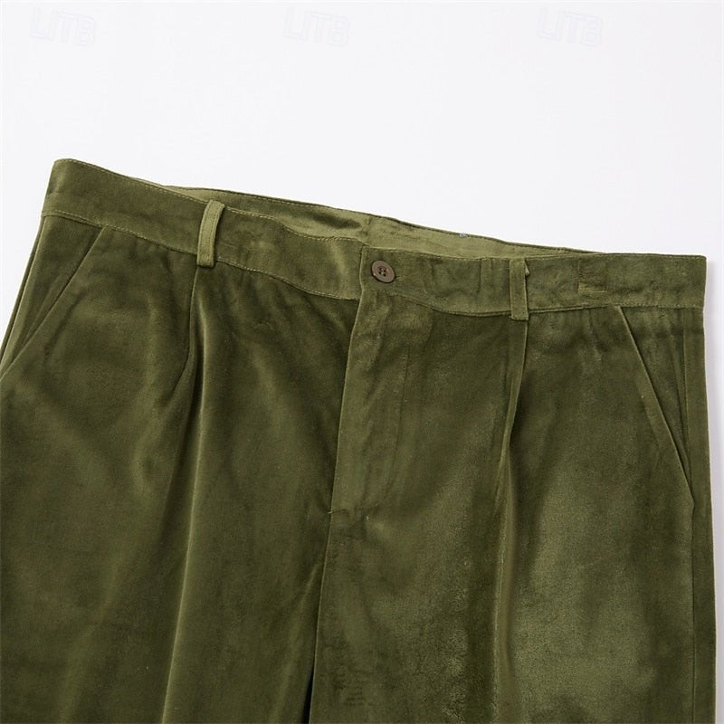 Rupert | Tailored Straight-Leg Trousers – Effortless Style for Men