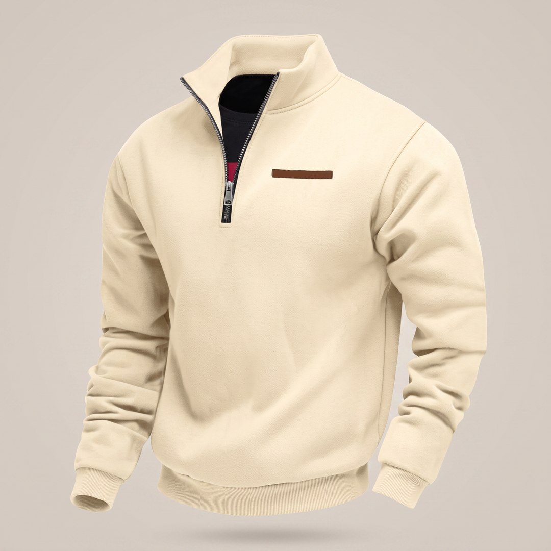 Lennox | Fleece Sweatshirt – Modern Casual Style for Men