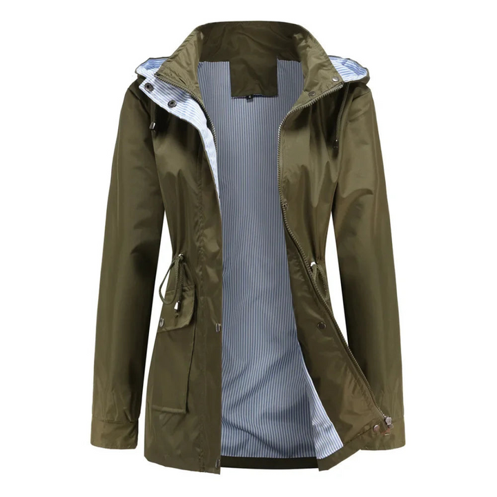 Lara | Waterproof Trench Coat – Versatile Outdoor Style for All