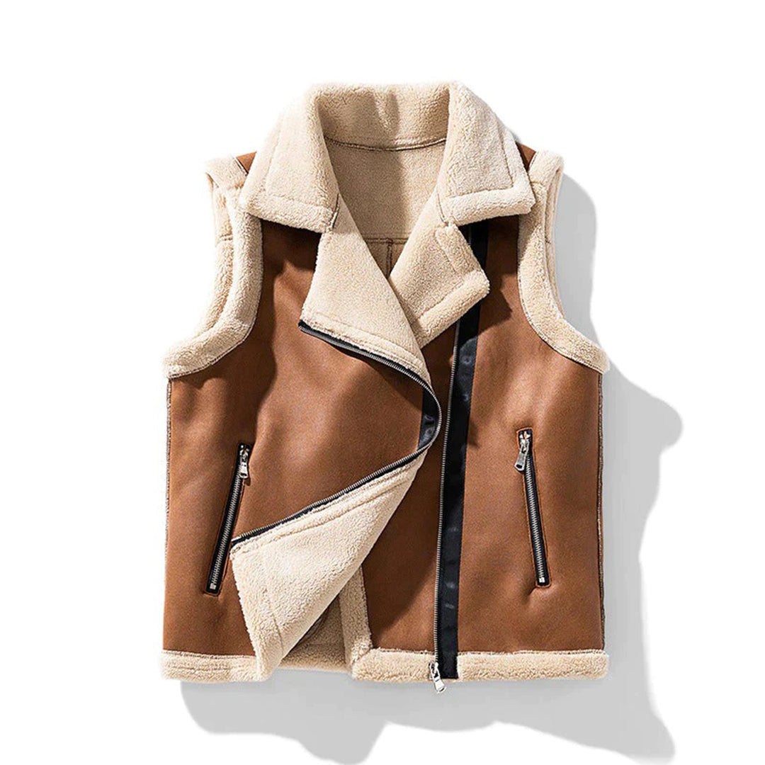 Ruby | Cozy And Stylish Sherpa Winter Vest