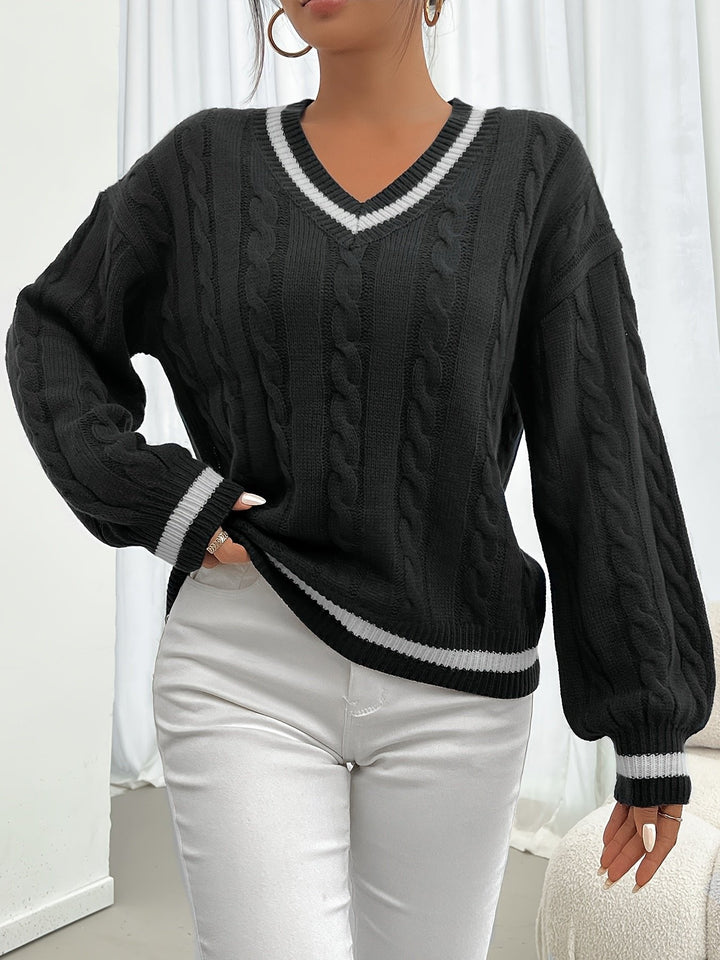 Camryn | Cable-Knit Sweater – Timeless Comfort for Women