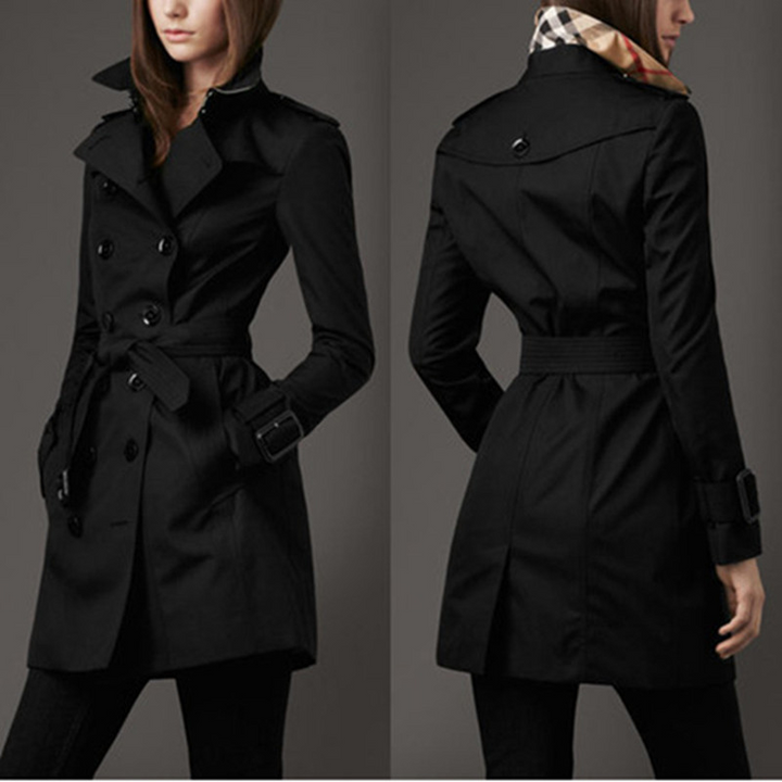 Alice | Refined And Elegant Double Breasted Trench Coat