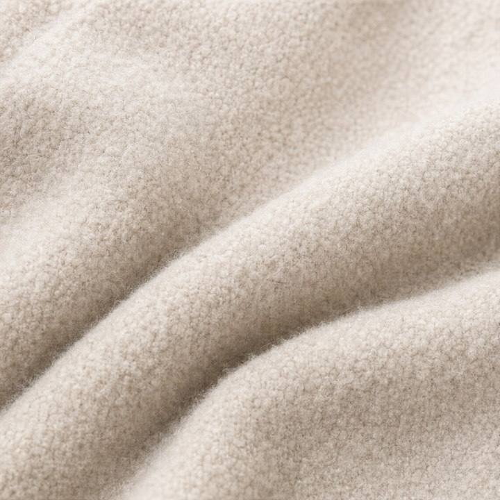 Draperie | Open-Front Longline Coat – Soft Wool-Look Style