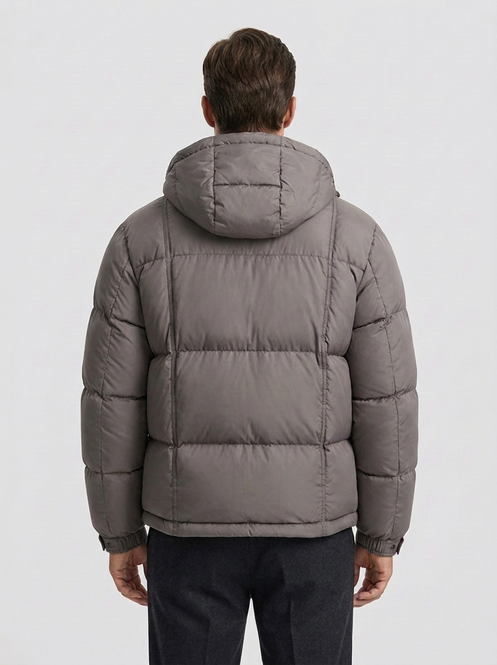 Haven | Hooded Down Puffer Jacket for Men – Casual Loose Fit