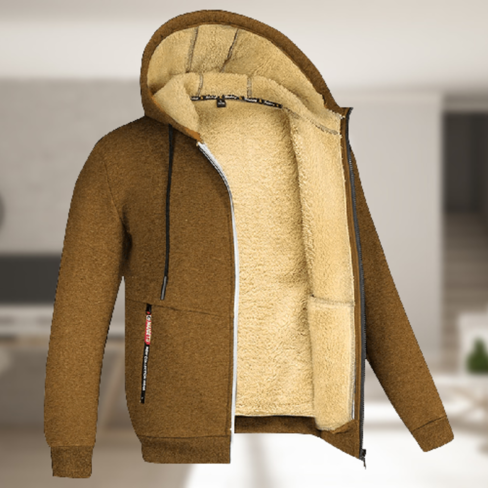 Alwin | Comfortable Jacket – Ideal Winter Layer for Men