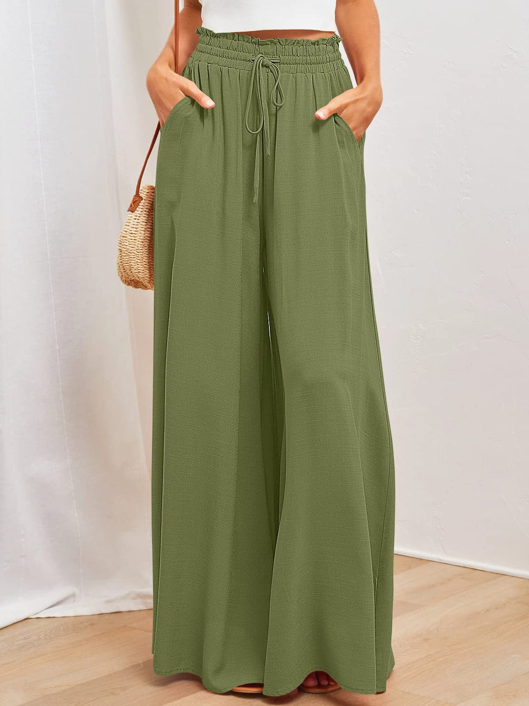 Freya | Lightweight Wide Leg Palazzo Pants