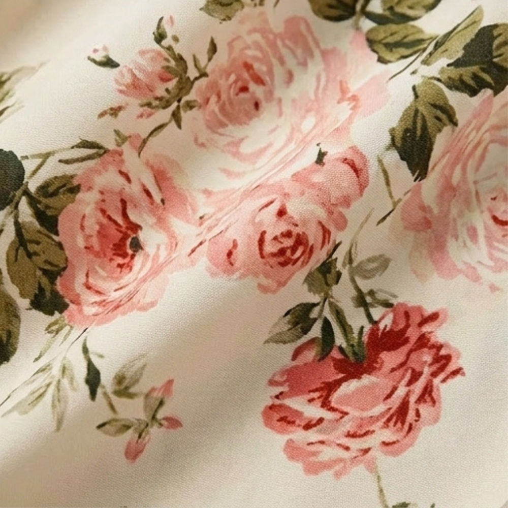 Florenza | Midi Dress – Floral Smocked Design for Women
