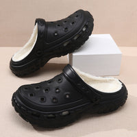 Benjamin | Warm And Cozy Men's Fleece-Lined Slip-On Clogs