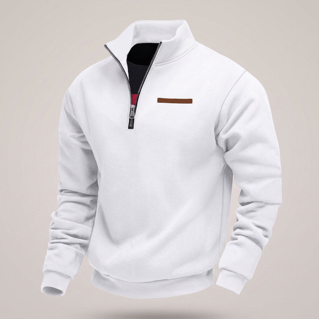 Lennox | Fleece Sweatshirt – Modern Casual Style for Men