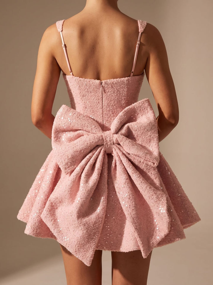Victoria | Sequin Fit-and-Flare Christmas Party Dress