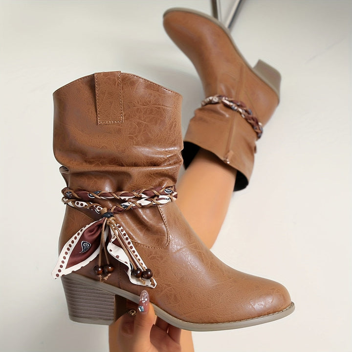 Olivia | Comfortable And Stylish Slouch Ankle Boots