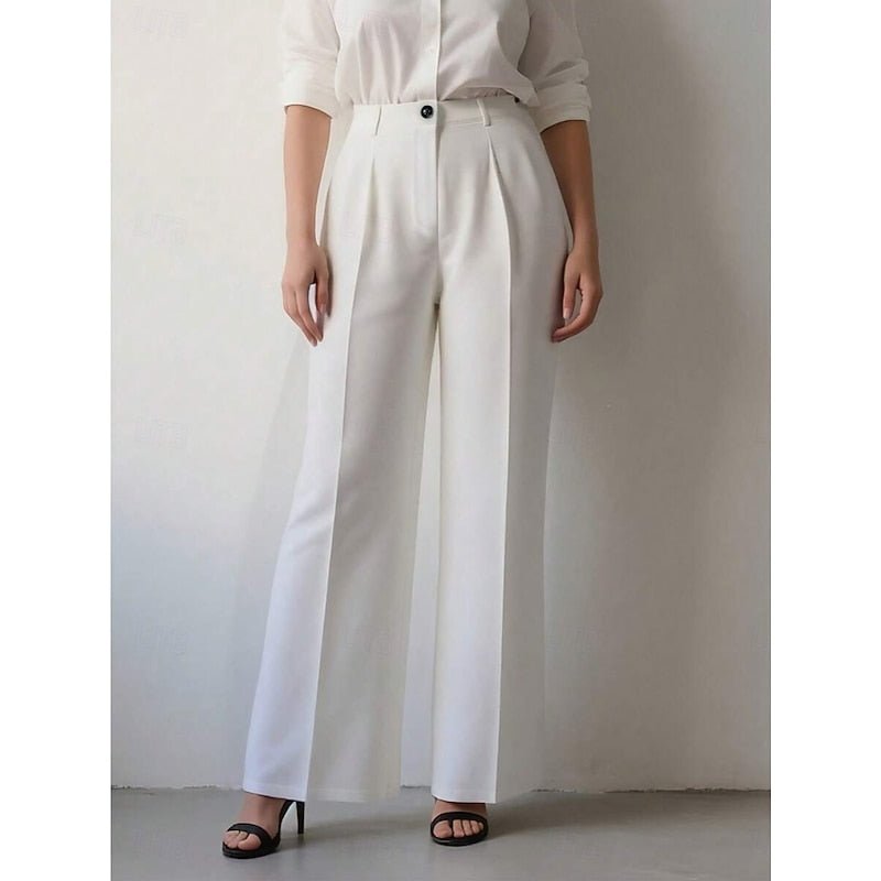 Odette | High-Waist Trousers – Effortlessly Elegant for Women