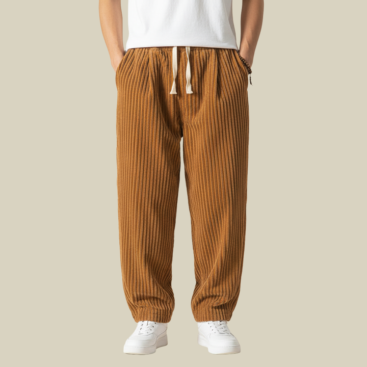 Masaaki | Cord Pants – Comfortable and Elegant Style
