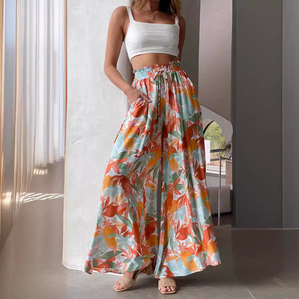 Freya | Lightweight Wide Leg Palazzo Pants