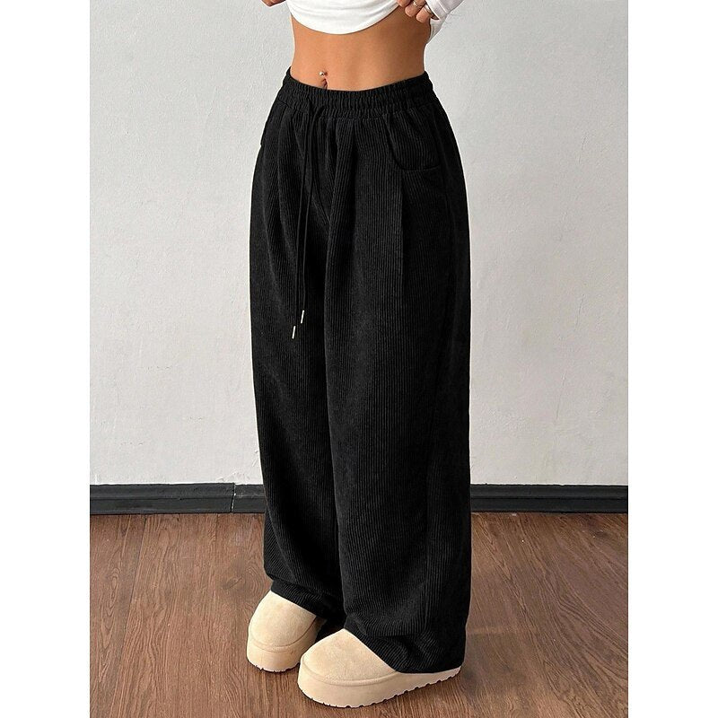 Georgina | Wide-Leg Pants – Relaxed Style for Everyday Wear