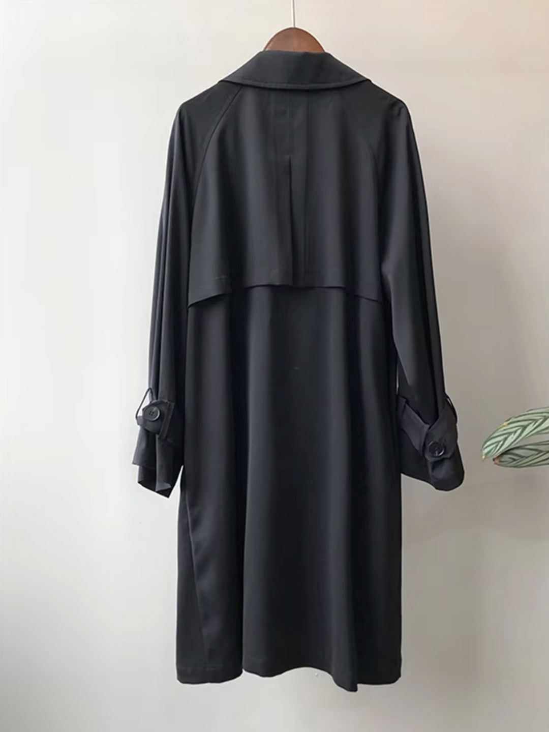 Juliane | Waterproof Trench Coat – Timeless Long Style for Women