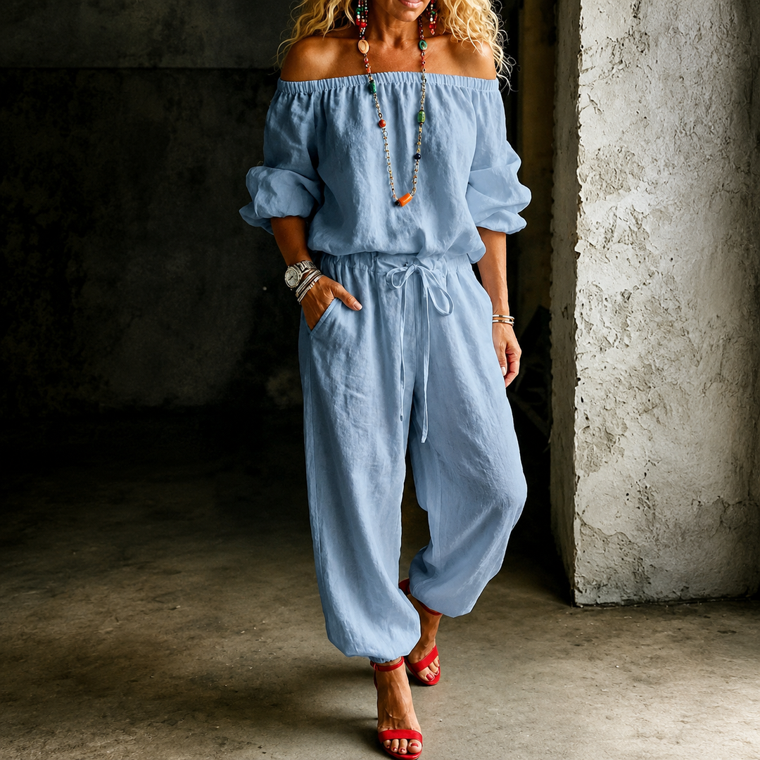 Wearbella | Off-Shoulder Jumpsuit – Effortless Style for Women
