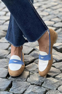 Lydia | Modern and Versatile Women's Color-Block Loafers
